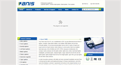 Desktop Screenshot of fanistrade.com